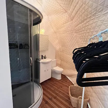 Manna Gea Glamping Domes Hotel Vónitsa Buitenkant foto